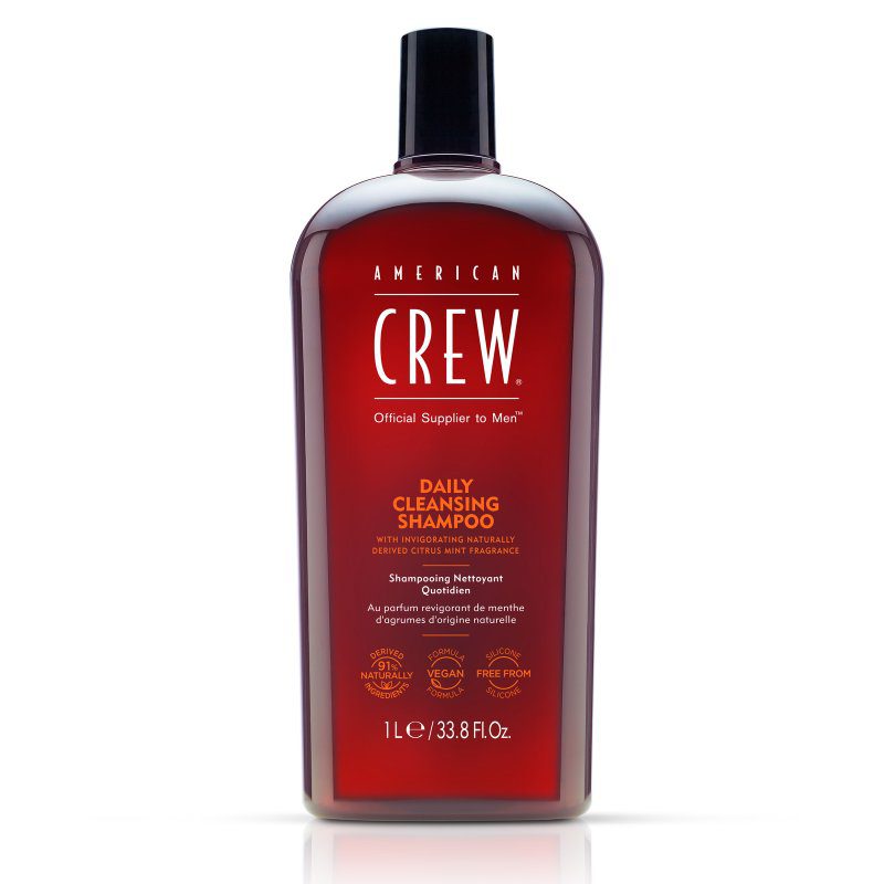 american-crew-daily-cleansing-shampoo-1000ml American Crew Daily Cleansing Shampoo 1000ml – Bild 1
