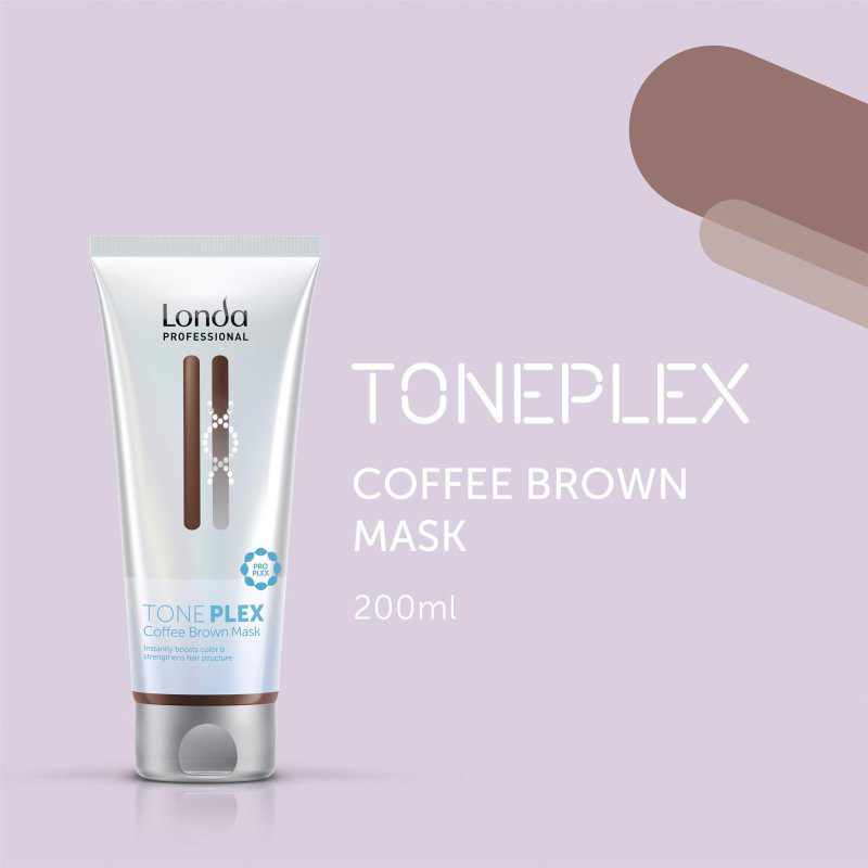 londa-professional-toneplex-mask-coffee-brown-200ml Londa Professional TonePlex Mask Coffee Brown 200ml – Bild 1