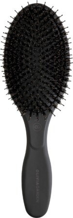 Olivia Garden EXPERT CARE OVAL Boar & Nylon Bristles Black Label