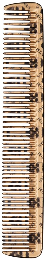Pegasus Skulleto 202 gold Haarschneidekamm 18,5 cm – Bild 2