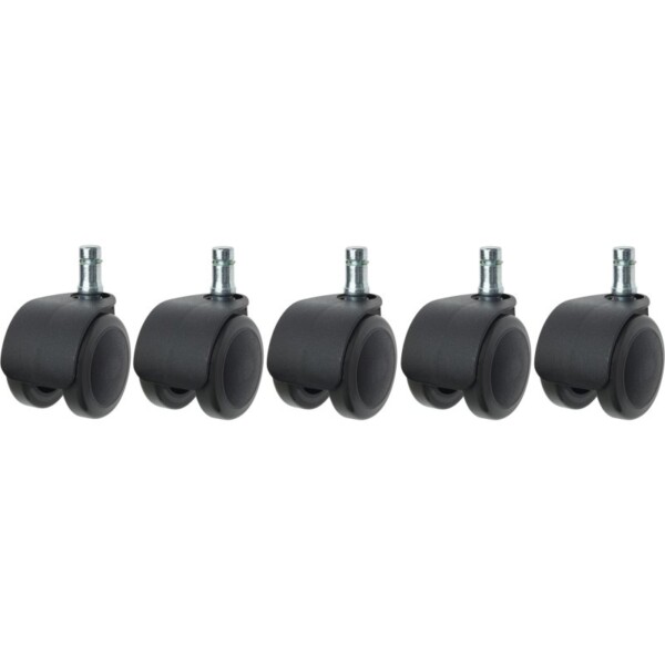 Laufrolle für Rollhocker - 5er Set