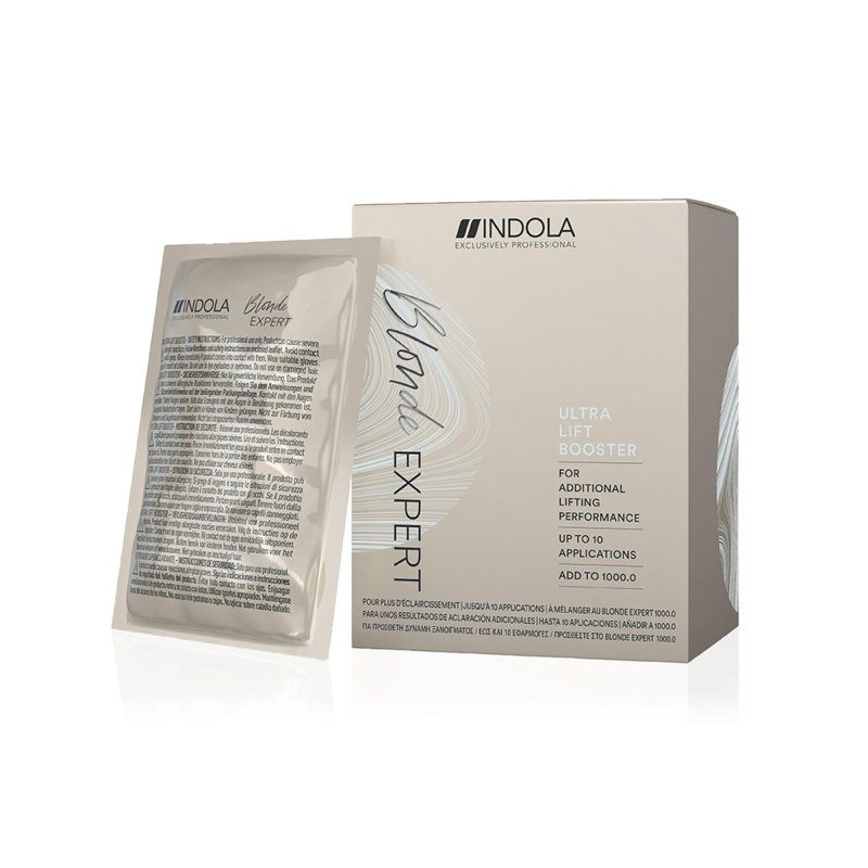 indola-blonde-expert-ultra-lift-booster-10x10g Indola Blonde Expert Ultra Lift Booster 10x10g – Bild 1