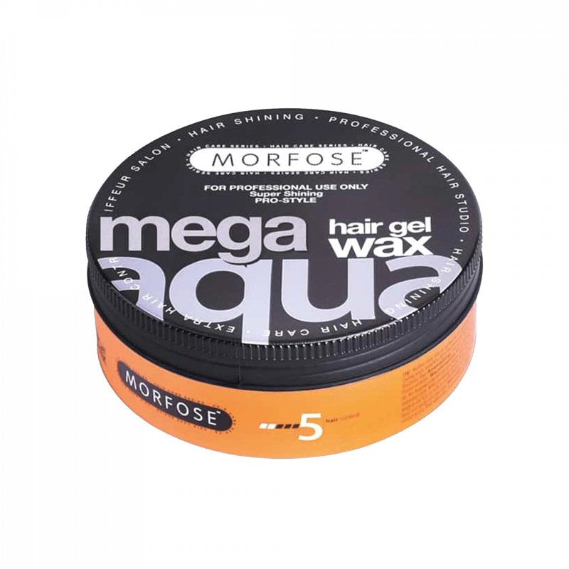 morfose-hair-aqua-gelwax-mega-orange-150ml Morfose Hair Aqua Gelwax Mega Orange 150ml – Bild 1