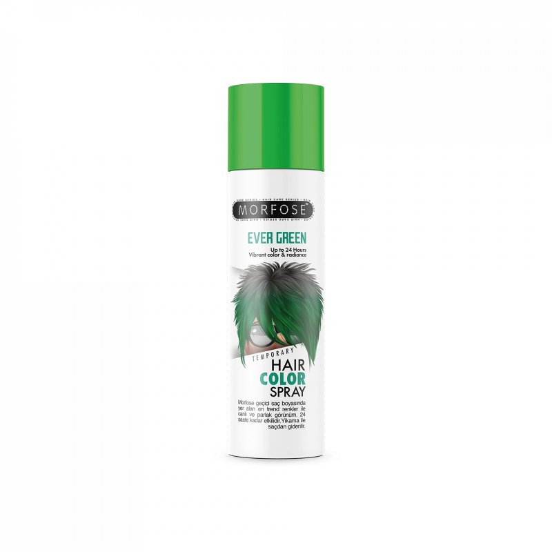 morfose-mech-hair-color-spray-ever-green-150ml Morfose Mech Hair Color Spray Ever Green 150ml – Bild 1