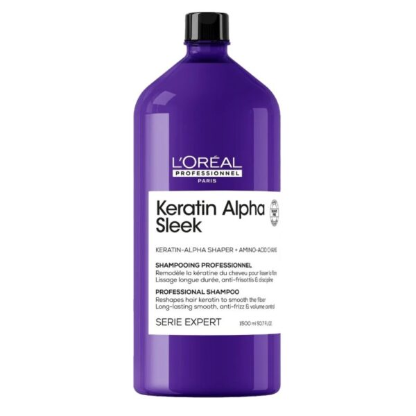 L'Oréal Professionnel Serie Expert Keratin Alpha Sleek Shampoo 1500ml - L'Oréal Professionnel - Haarpflege