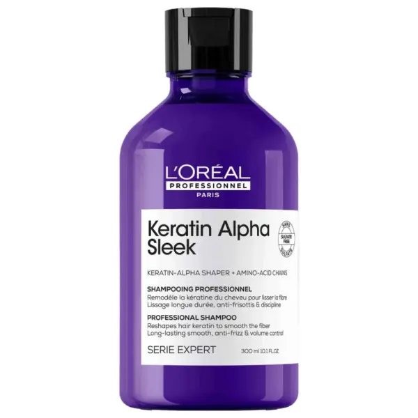 L'Oréal Professionnel Serie Expert Keratin Alpha Sleek Shampoo 300ml - L'Oréal Professionnel - Haarpflege