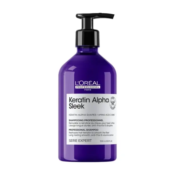 L'Oréal Professionnel Serie Expert Keratin Alpha Sleek Shampoo 500ml - L'Oréal Professionnel - Haarpflege