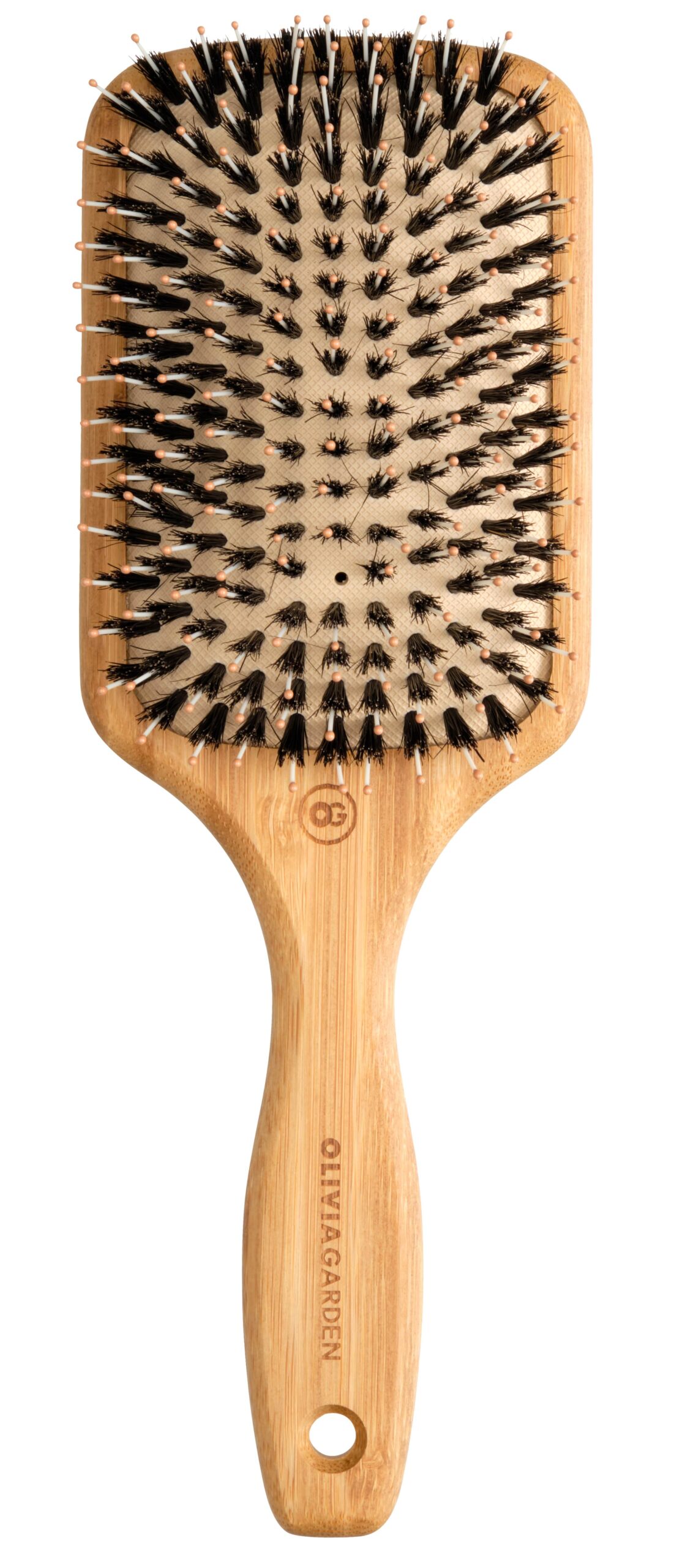 B 2397front Olivia Garden Bamboo Touch Combo Entwirrungsbürste L