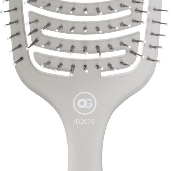 Olivia Garden ESSENTIAL CARE FLEX Fine Medium Hair Bristles Ice Grey