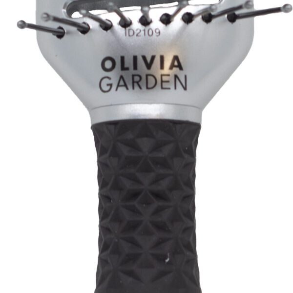 Olivia Garden ESSENTIAL STYLE TUNNEL Nylon Bristles Silver